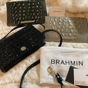 Brahmin Reya crossbody and 2 flaps